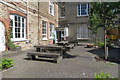 Rear courtyard of Totnes People