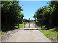 Entrance to Sewage works