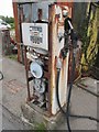SH5463 : Old petrol pump, Llanrug by Meirion