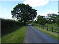 Batemans Lane towards Bateman