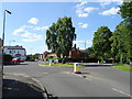 Roundabout on Springfield Road, Birmingham