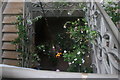 Looking down at the staircase in Strawberry Hill House