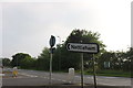 Washdyke Lane at the junction of Welton Road