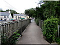 River footbridge, Blackmill