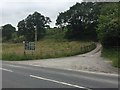 Driveway to farm shop