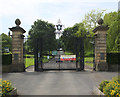 Northcliffe Park gates