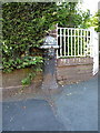 Water conduit head on Ludlow Road