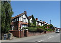 Houses on Little Hallam Hill, Little Hallam, Ilkeston