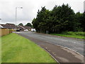 Northeastern part of Sir Stafford Close, Caerphilly