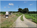 Track to Model Farm caravan site, Skeyton