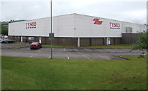 ST1688 : Caerphilly Tesco Superstore by Jaggery