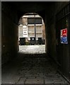 NS5965 : Passageway leading to private court by Richard Sutcliffe