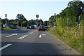 Lights at A24 - A272 junction