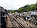 Entering Kingscote station