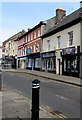 Bulwark shops in Brecon town centre