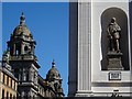NS5965 : Glasgow City Chambers and George Hutcheson by Philip Halling