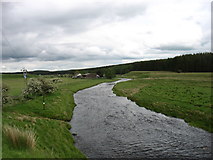NY6671 : The River Irthing near Horseholme by David Purchase