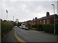 North east end of Cross Lane, Congleton