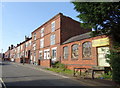 Houses and business on Albert Street, Ilkeston