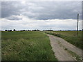 Track to Neslam Fen Farm