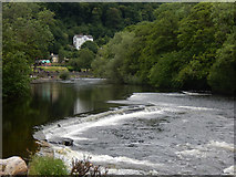SJ2142 : River Dee, Llangollen by Stephen McKay