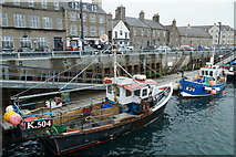 HY4411 : Fishing boats in Kirkwall Harbour by Mike Pennington