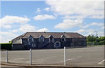 J0508 : Old buildings on the Dundalk Stadium site by Eric Jones