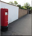 Queen Elizabeth II pillarbox, Caerleon Road, Ponthir