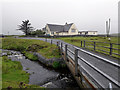 Bridge and former school