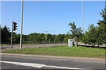 SP8479 : The A43/A14 junction, Kettering by David Howard