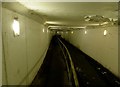 NS5465 : Clyde tunnel, eastern pedestrian and cycle subway by Alan Murray-Rust