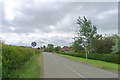 Ashby Road entering Twyford