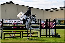 H4374 : Clearing a jump - 179th Omagh Annual Agricultural Show 2019 by Kenneth  Allen