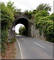 East side of Littlemoor Road railway bridge, Weymouth