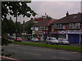 Shops and traffic on Kingsway (A34)