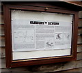 ST6092 : Oldbury-on-Severn information board by Jaggery