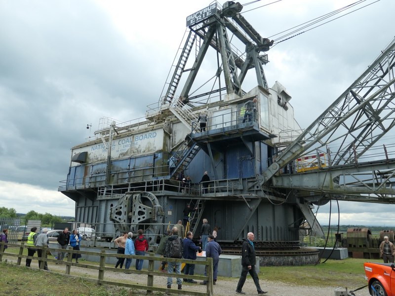 Bucyrus Erie 1150B at RSPB St Aidan's © Christine Johnstone Geograph