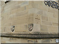 SE1633 : Datestone on Bradford Cathedral by Stephen Craven