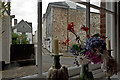 Looking down Kingsbridge Lane from The Old Library Restaurant