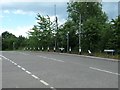 End-on junction of Tinsley Road and Newmanleys Road