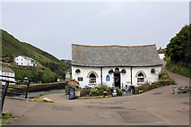 SX0991 : The Harbour Light, The Harbour, Boscastle by Jo and Steve Turner