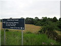 Fields and direction sign Whimple