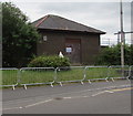 Welsh Water site on the north bank of the River Towy, Carmarthen 