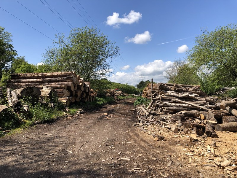 Entrance to the Saw Mill © Chris ThomasAtkin Geograph Britain and