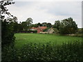 Grass field below the church, Welby