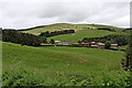 Powys farmland north-west of Llanfihangel-Nant-Melan