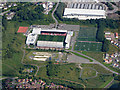 Broadwood Stadium from the air