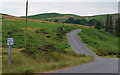 Lane over the hills to Howey and Llandrindod Wells