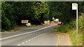 A40 approaching Hopeswood Park