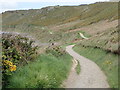 Wales Coast Path east of Caswell Bay